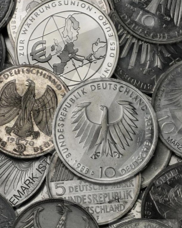 Deutsche Mark Silbermünzen
